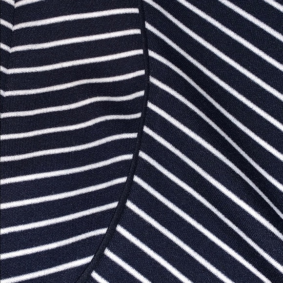 Sandro Dark Navy and White skirt - Size 8 - Picture 7 of 7